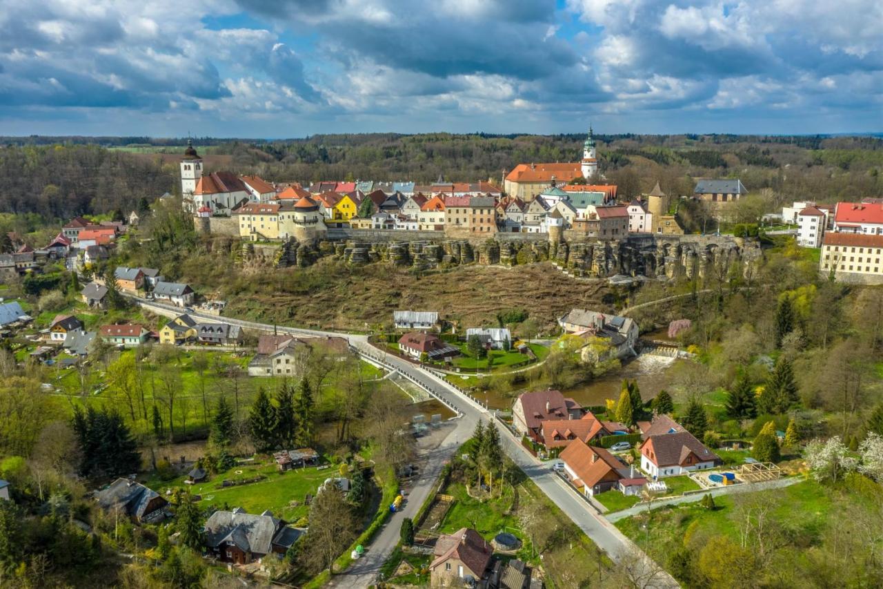 Penzion Na Hradcanech Nové Město nad Metují Eksteriør billede